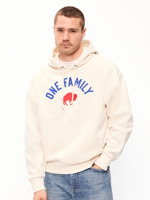 Buffalo Bills Oversized Pullover Hoodie for Adults