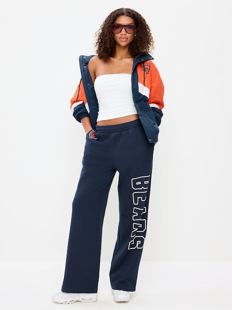 Chicago Bears High-Waisted SoComfy Wide-Leg Sweatpants for Women