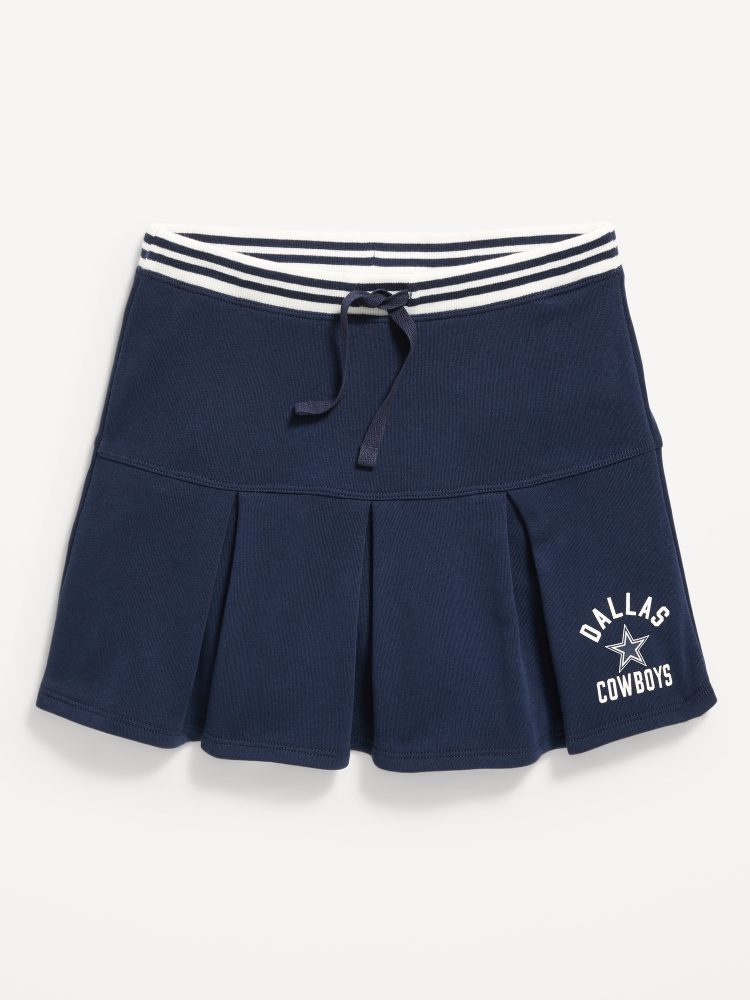 Dallas Cowboys French Terry Pleated Skort for Girls