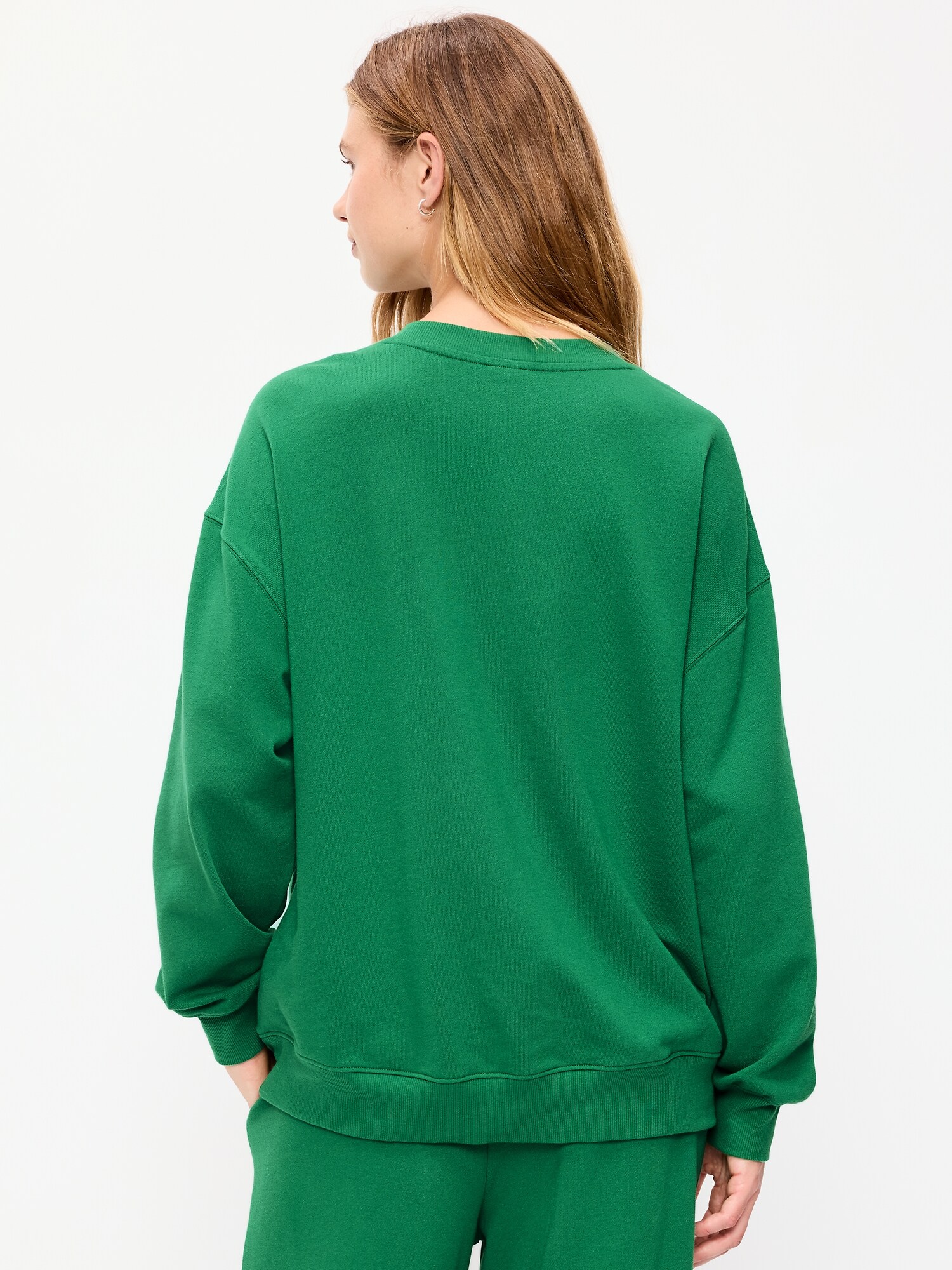 Philadelphia Eagles Oversized Fleece Sweatshirt for Women