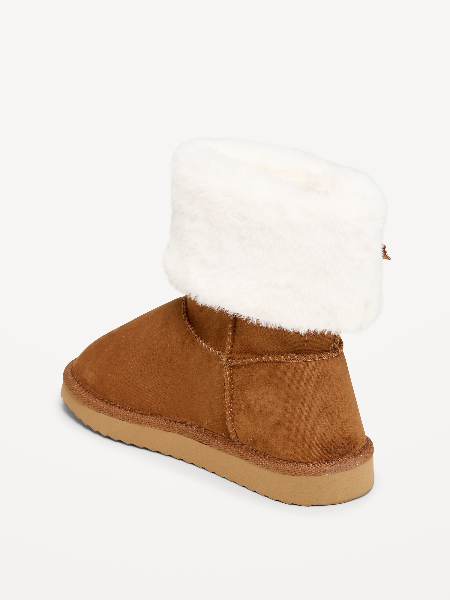 Faux-Suede Booties for Girls