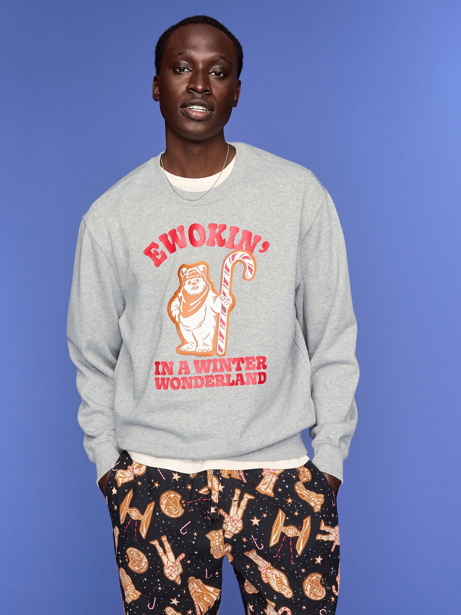 Old Navy x Star Wars™ Oversized Crew Sweatshirt for Men