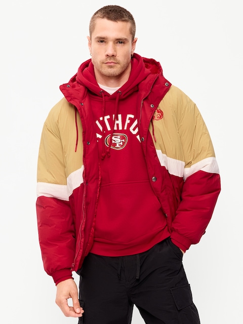San Francisco 49ers Oversized Jacket for Adults