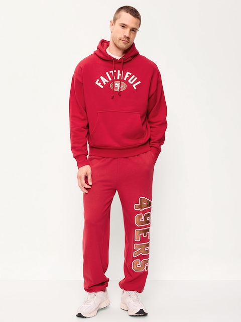 San Francisco 49ers Baggy Jogger Sweatpants for Men