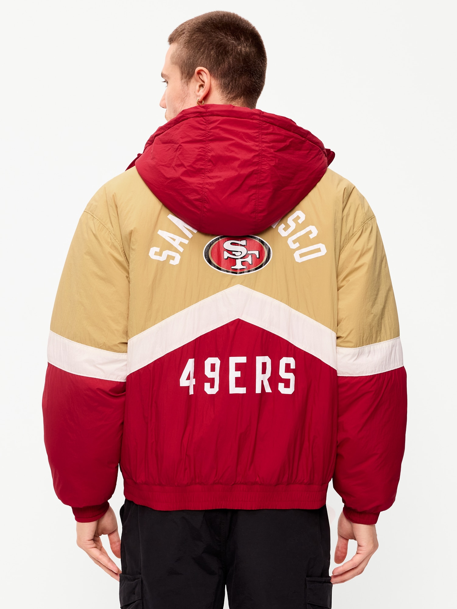 San Francisco 49ers Oversized Jacket for Adults