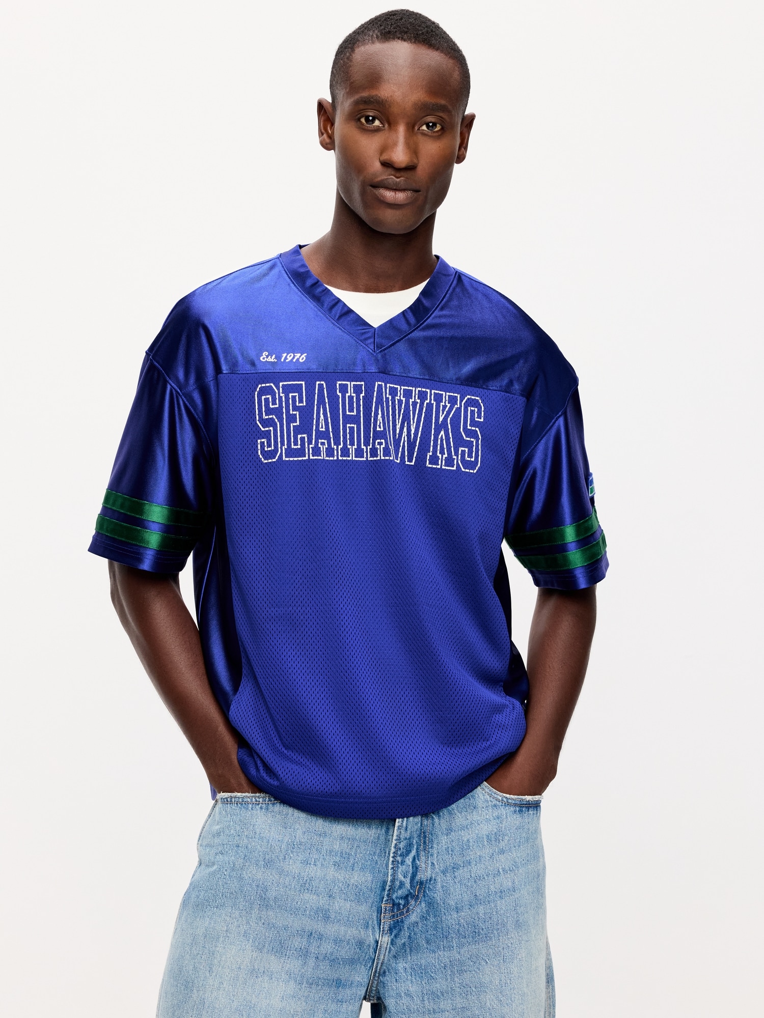 Seattle Seahawks Lifestyle Jersey T-Shirt for Men