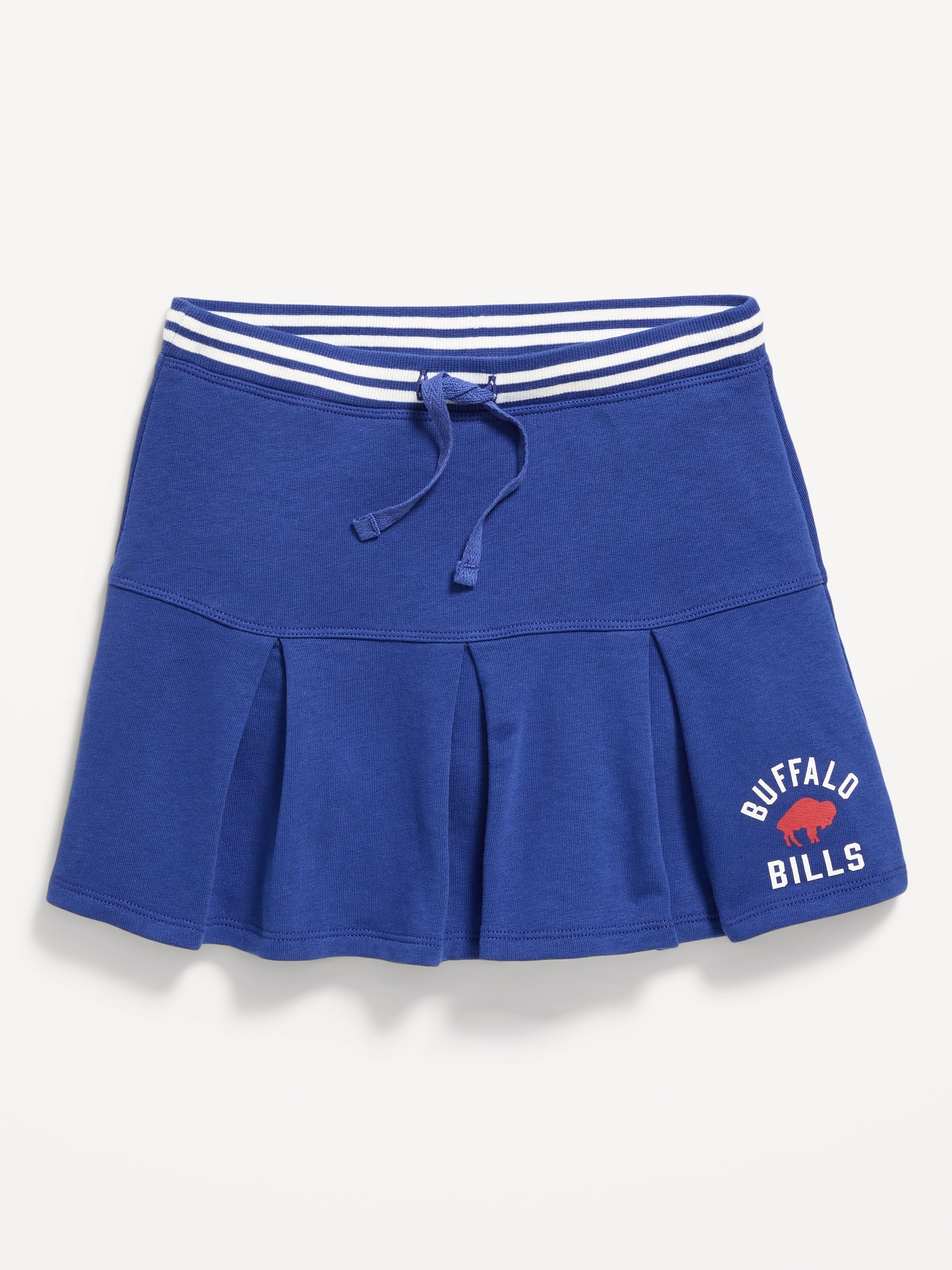 Buffalo Bills French Terry Pleated Skort for Girls