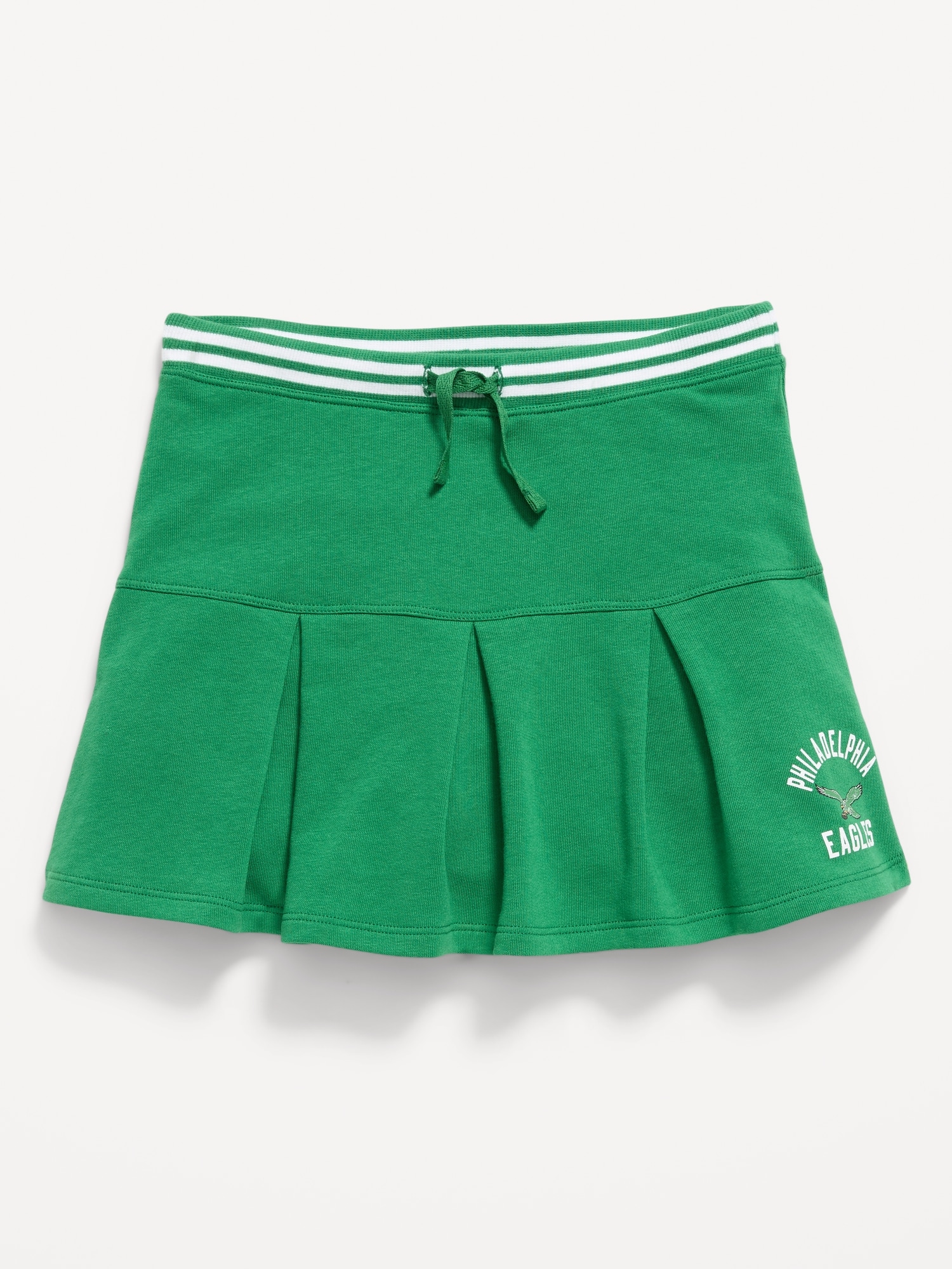 Philadelphia Eagles French Terry Pleated Skort for Girls