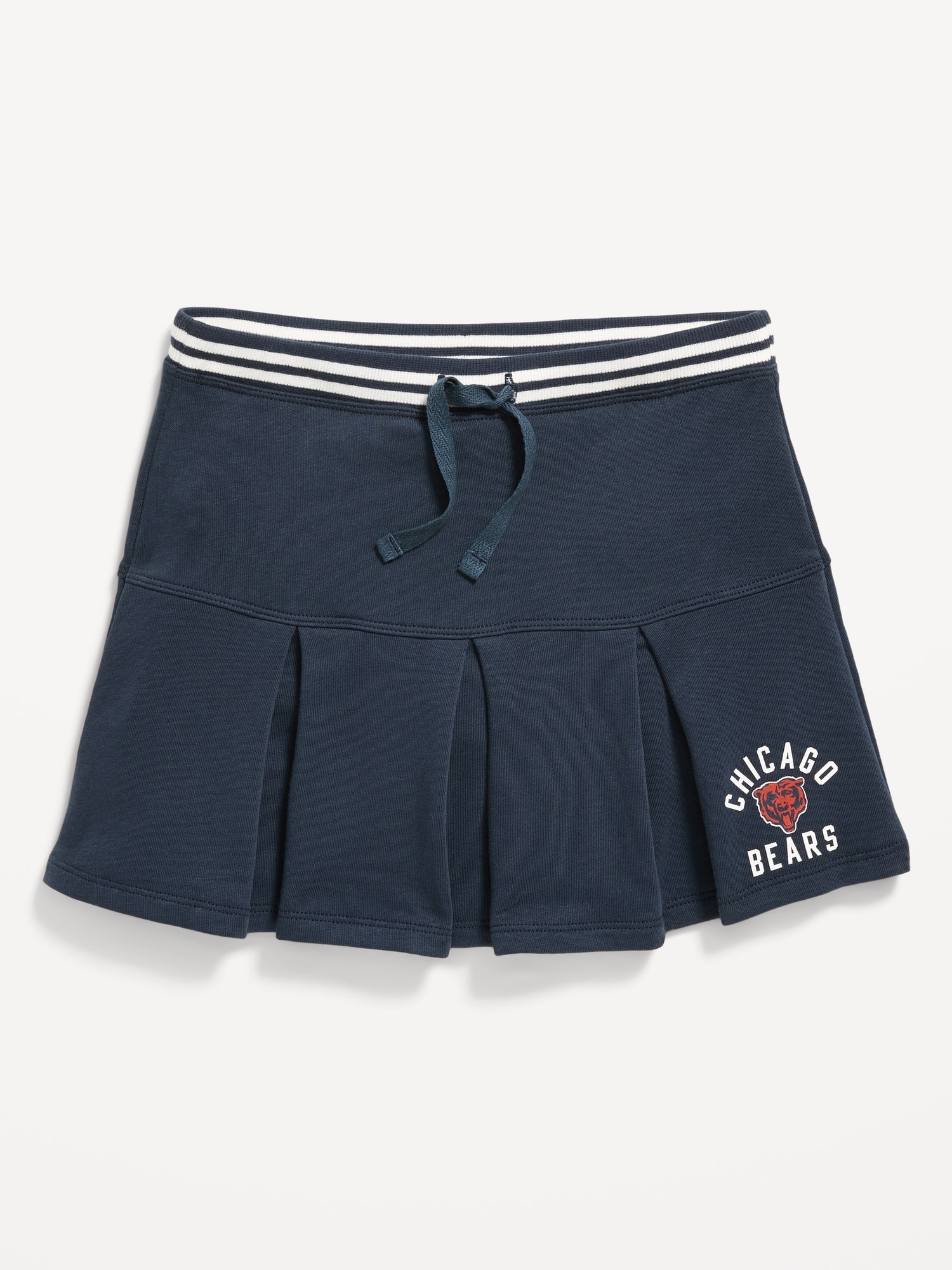Chicago Bears French Terry Pleated Skort for Girls