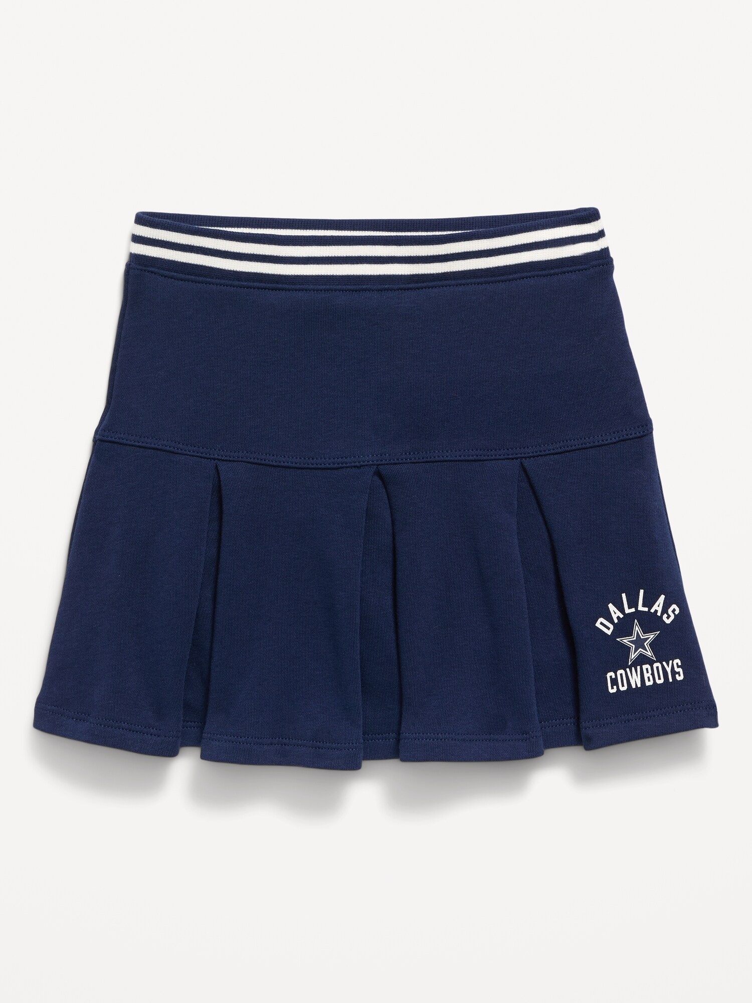 Dallas Cowboys French Terry Pleated Skort for Toddler Girls