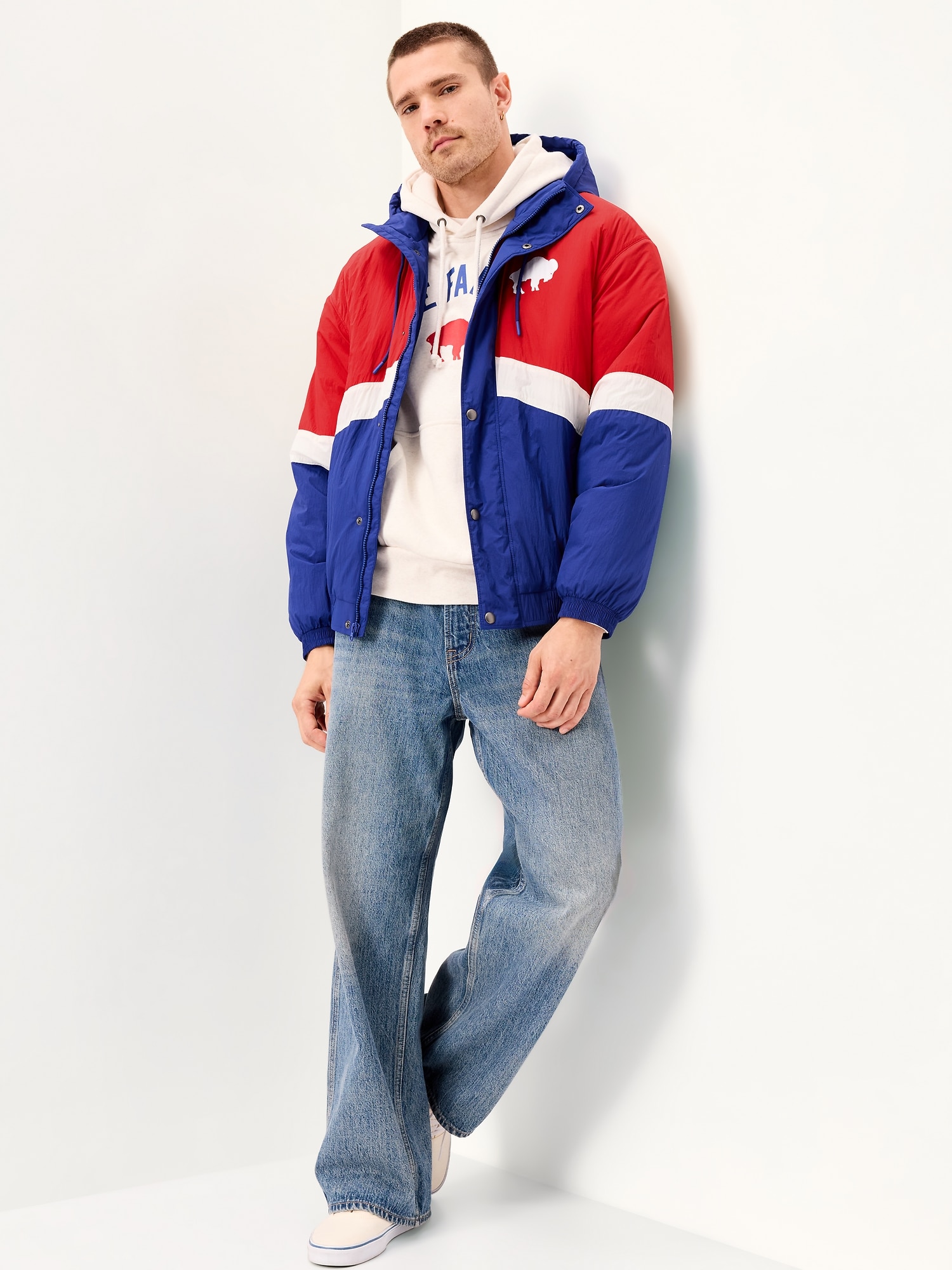 Buffalo Bills Oversized Jacket for Adults