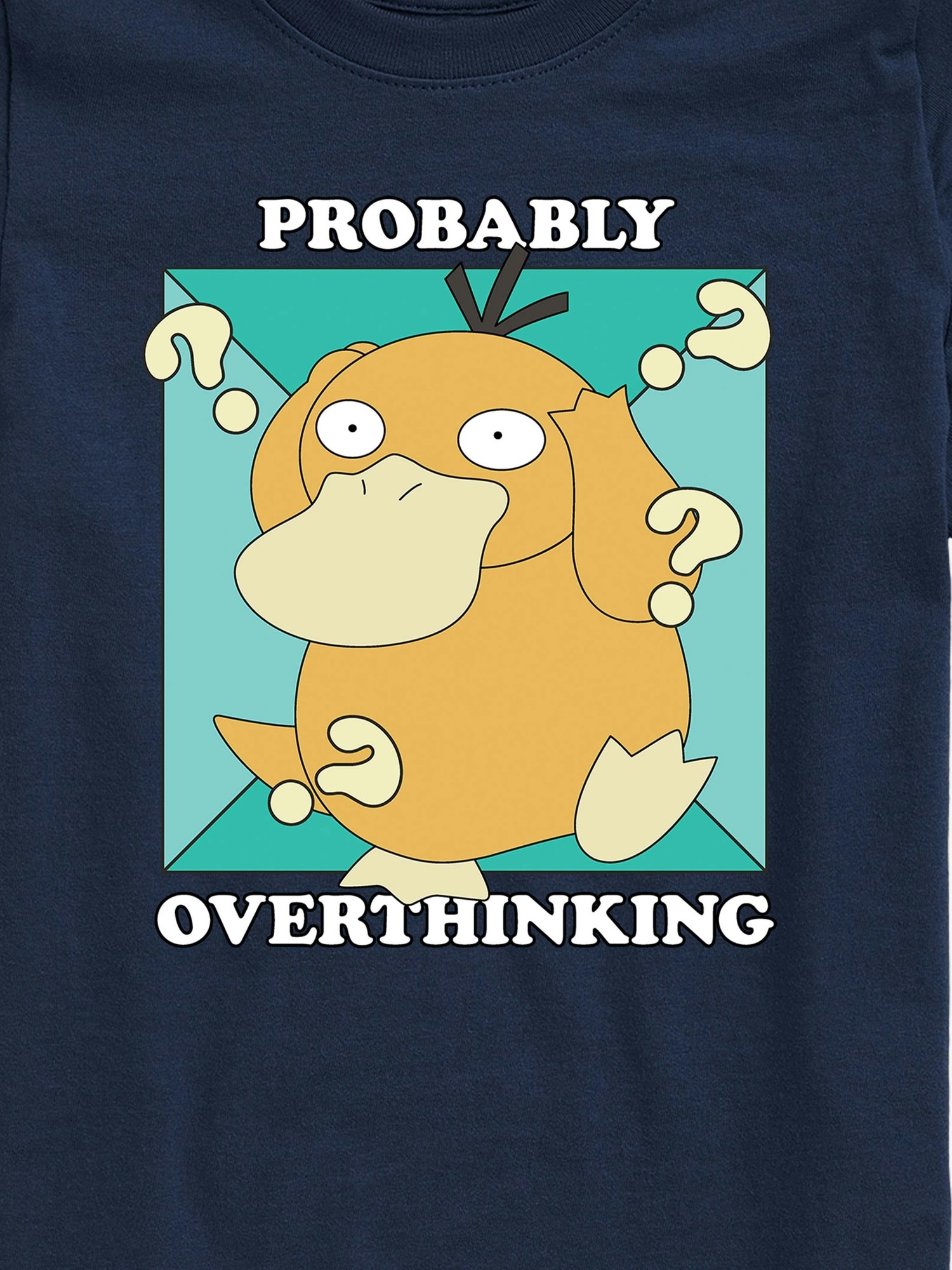 Pokemon Probably Overthinking Short Sleeve T-Shirt For Boys