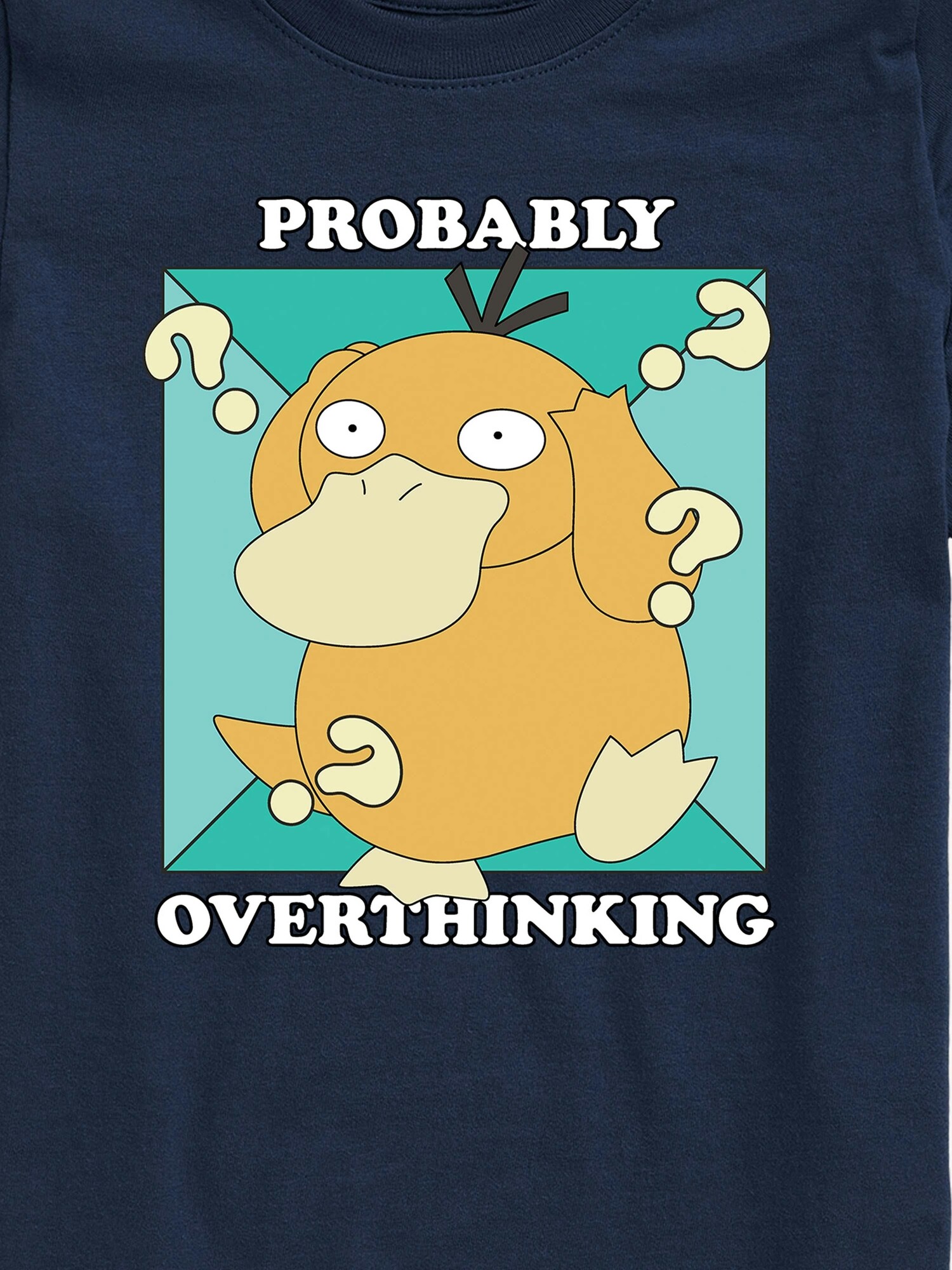 Футболка Old Navy Pokemon Probably Overthinking Short Sleeve T-Shirt для мальчиков, цвет: Тёмно-синий — фото 2