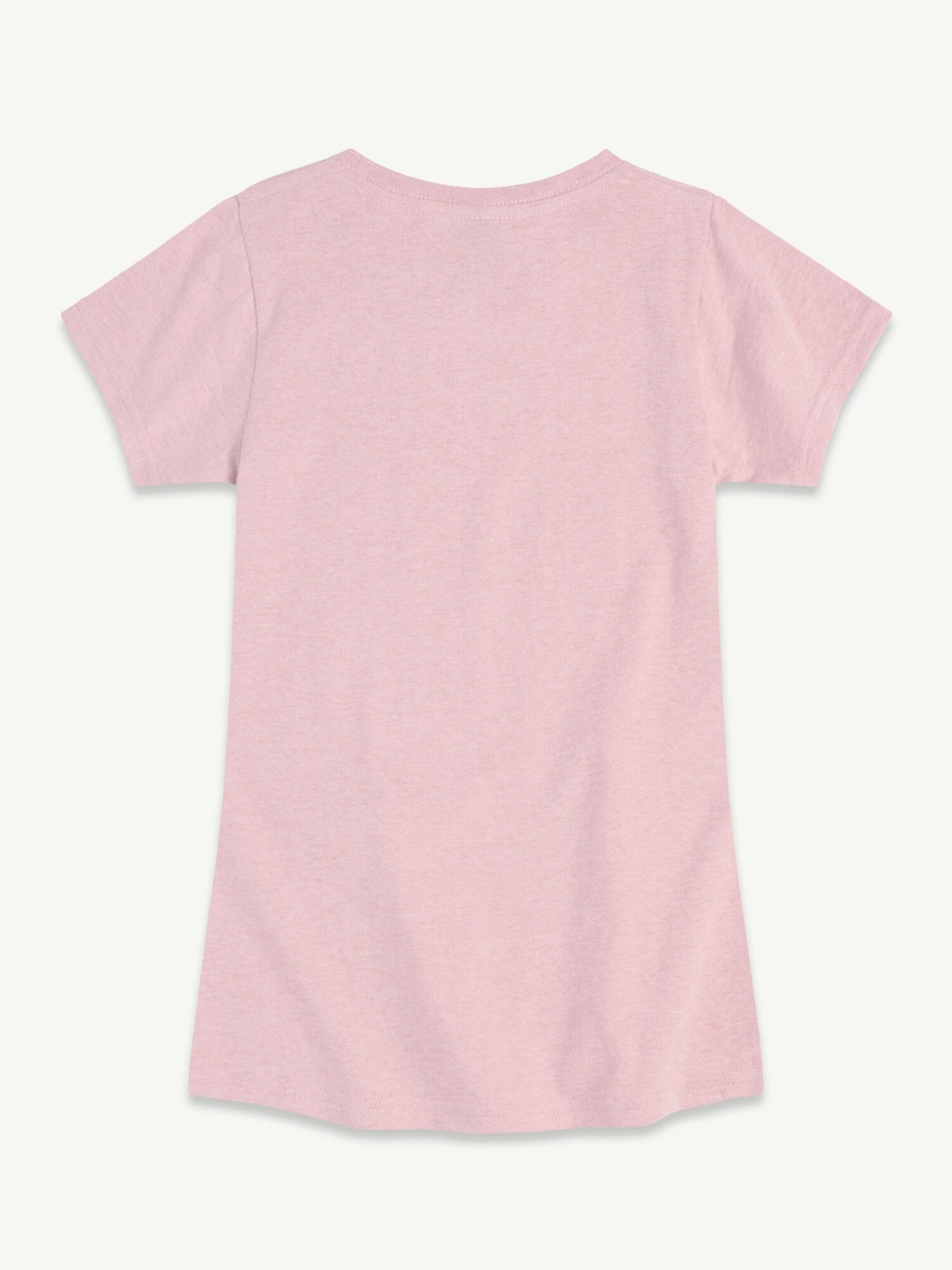 Футболка Old Navy CapyFun Capbybara Boba Shop Short Sleeve T-Shirt для малышей, цвет: Меланжевый розовый — фото 3