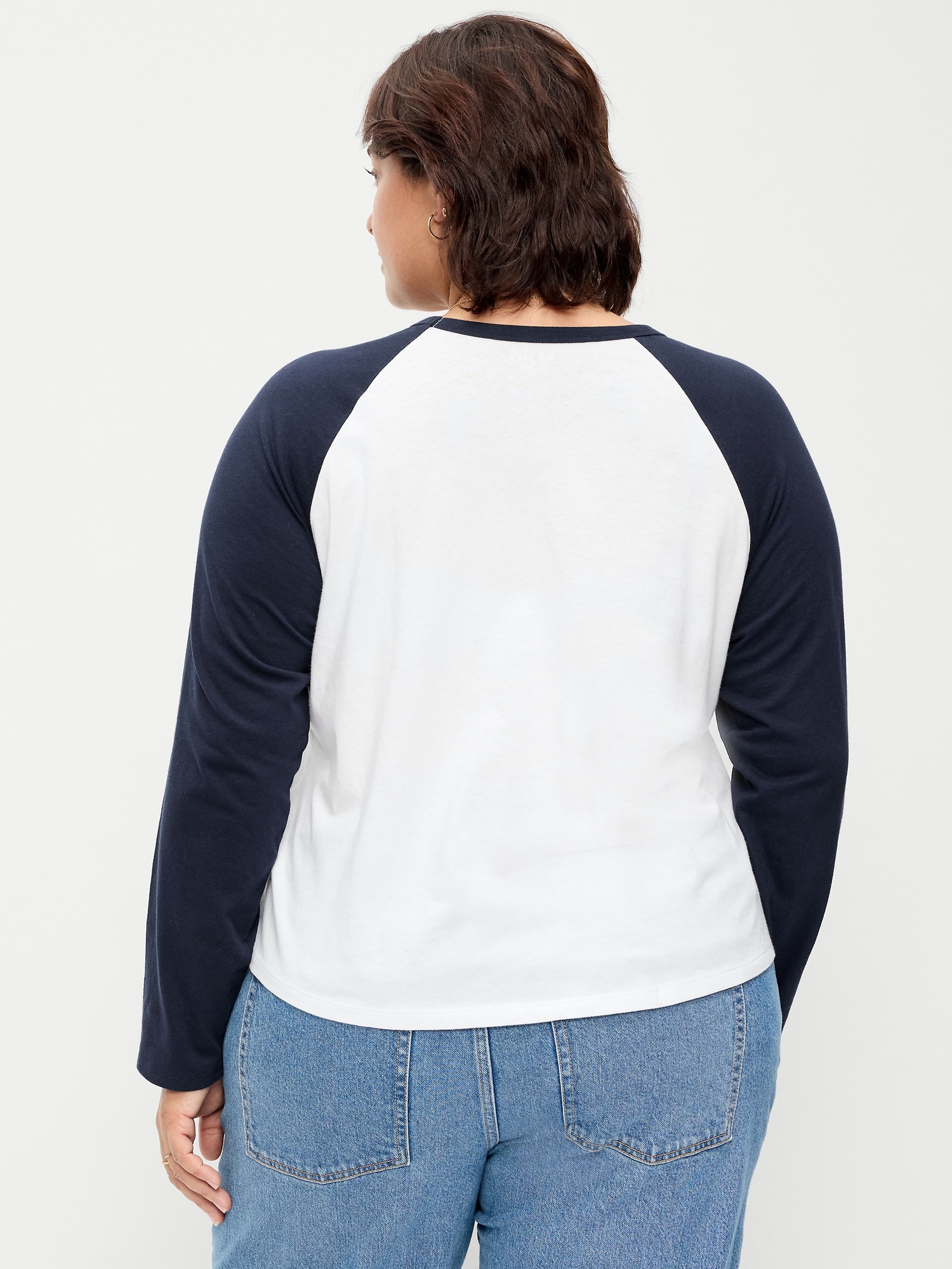 EveryWear Long-Sleeve Raglan Baseball T-Shirt