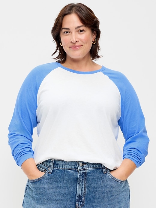 EveryWear Long-Sleeve Raglan Baseball T-Shirt | Old Navy