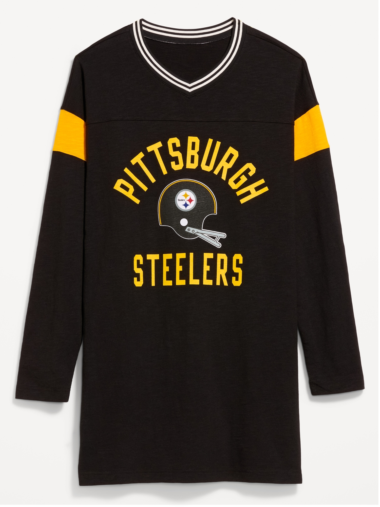 Pittsburgh Steelers Oversized Mini Football Dress for Women