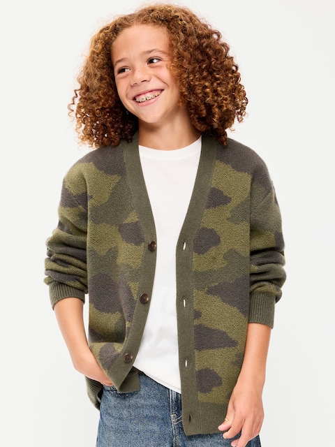 SoSoft Oversized Cardigan Sweater for Toddler Boys