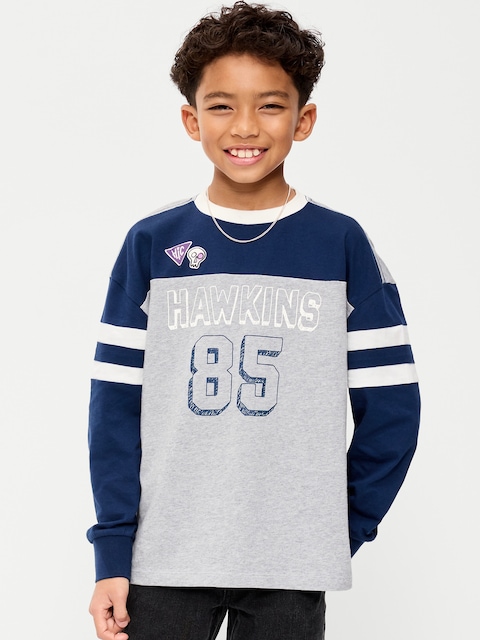 Old Navy x Netflix Stranger Things: Tales From '85 Oversized Long-Sleeve T-Shirt for Boys