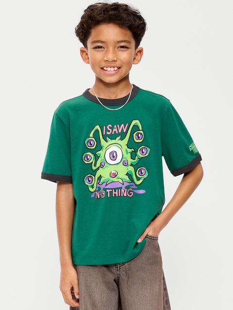 Old Navy x Netflix Stranger Things: Tales From '85 Ringer T-Shirt for Boys