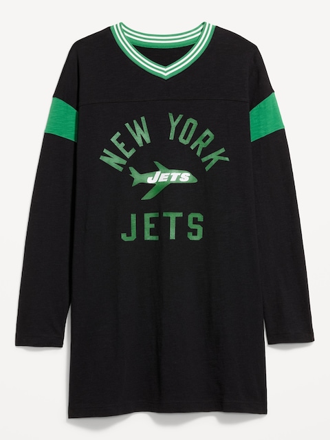 New York Jets Oversized Mini Football Dress for Women