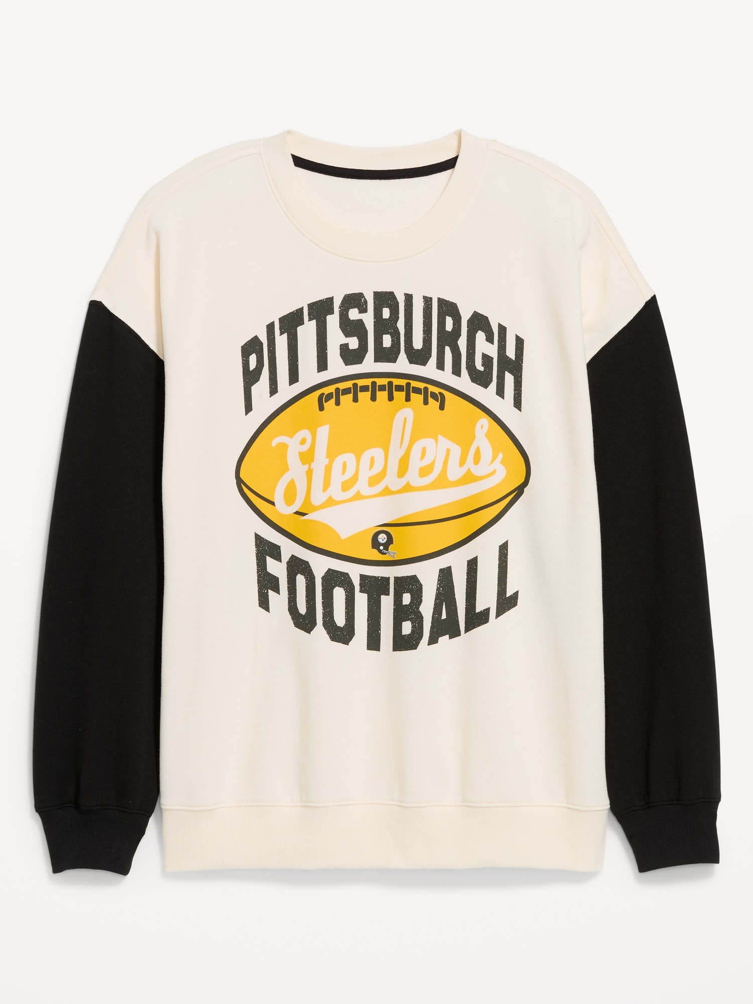 Pittsburgh Steelers Oversized Fleece Sweatshirt for Women