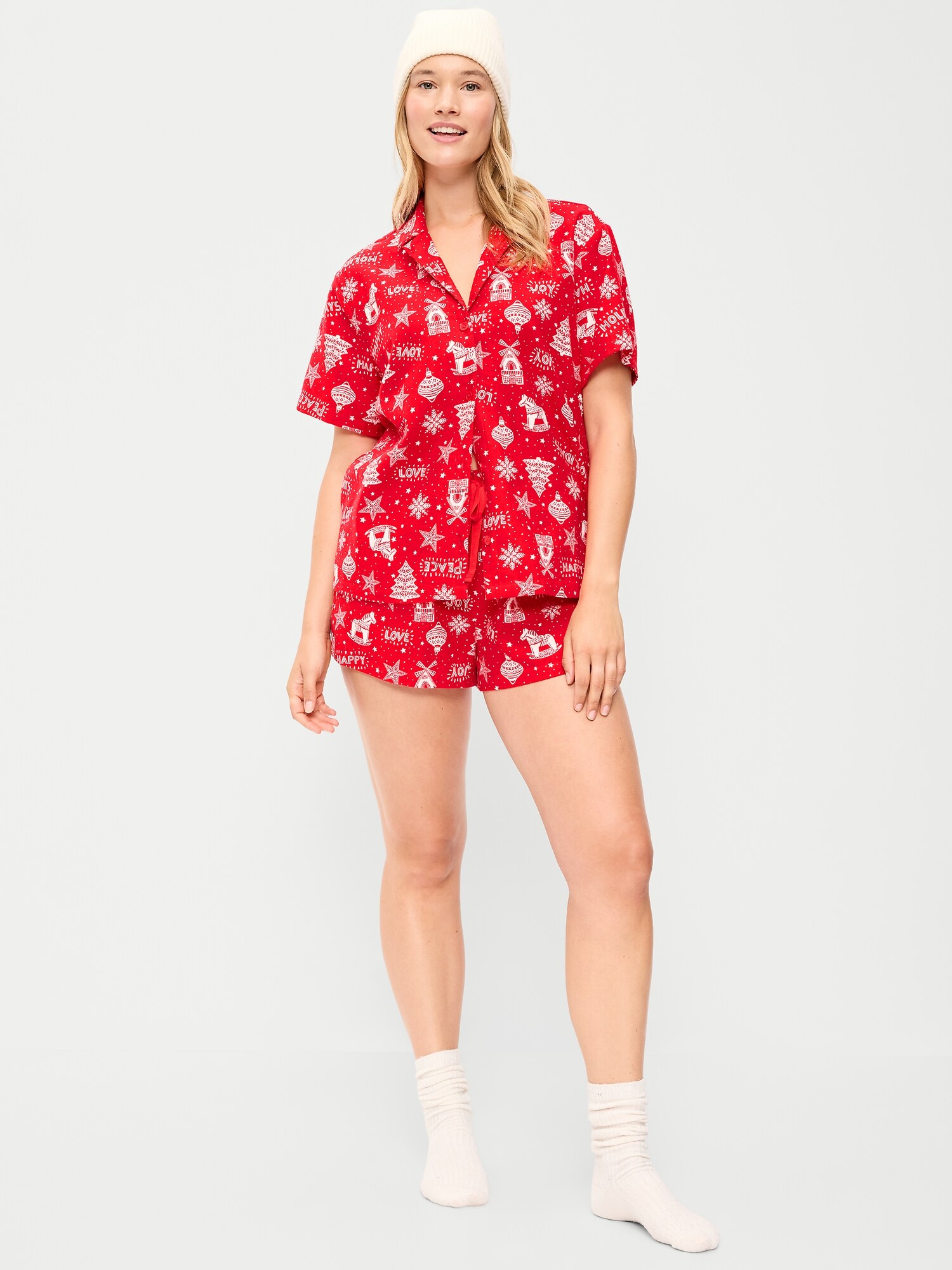 Пижамный комплект, фланель — Old Navy, цвет: Christmas Classic (Match The Fam!) — фото 4