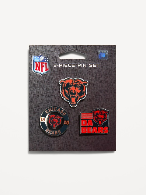 WinCraft® Chicago Bears 3-Pack Collector Enamel Pins