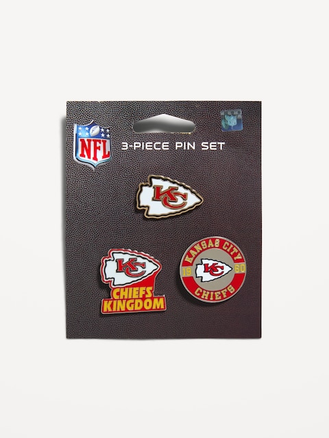WinCraft® Kansas City Chiefs 3-Pack Collector Enamel Pins