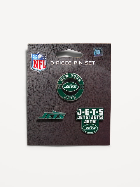 WinCraft® New York Jets 3-Pack Collector Enamel Pins