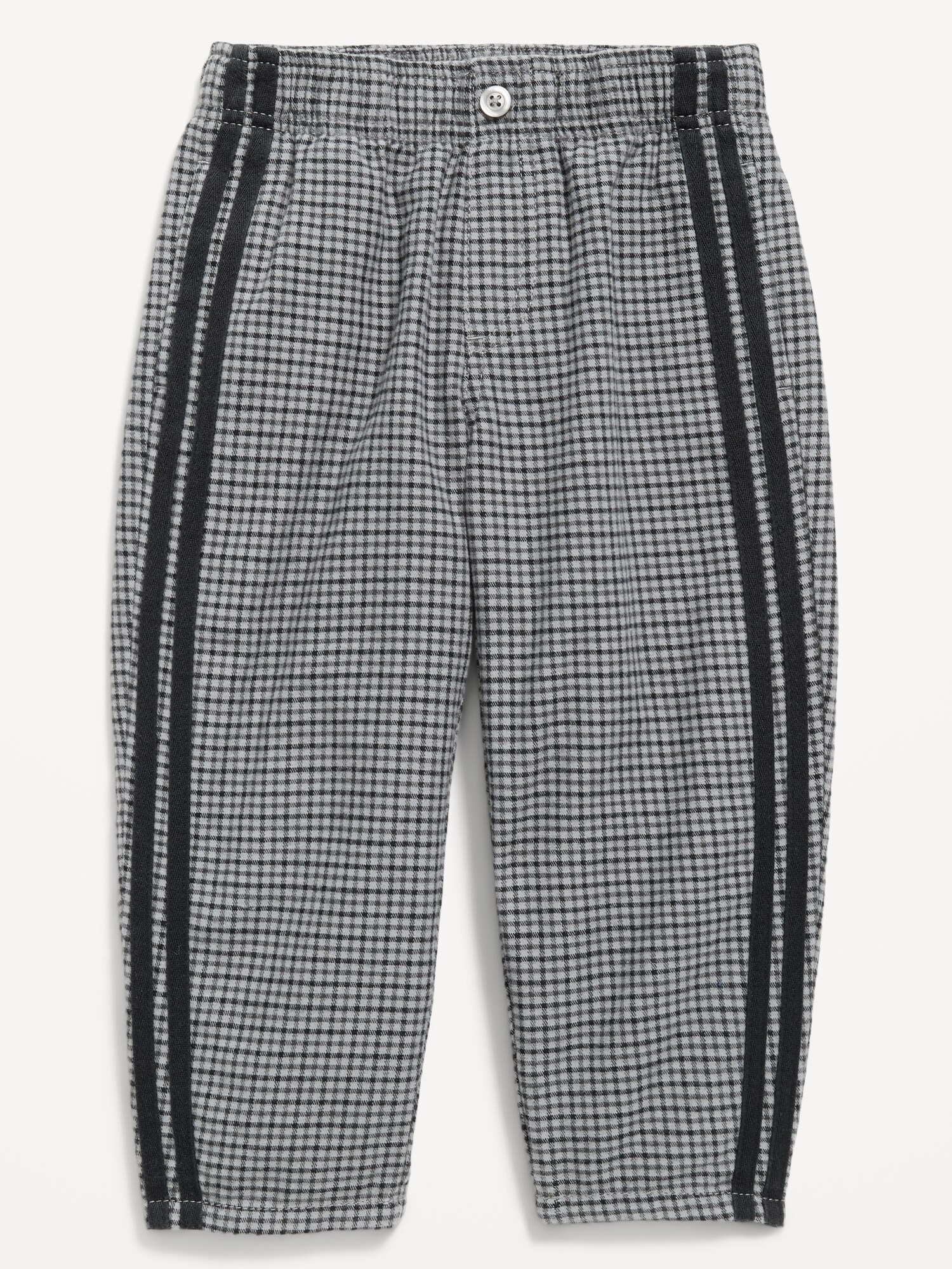 Спортивные брюки Old Navy Barrel-Leg из твила для мальчиков-малышей, цвет: Серый — фото 3