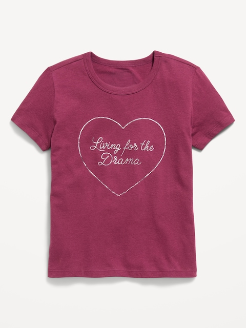 Short-Sleeve Graphic T-Shirt for Girls