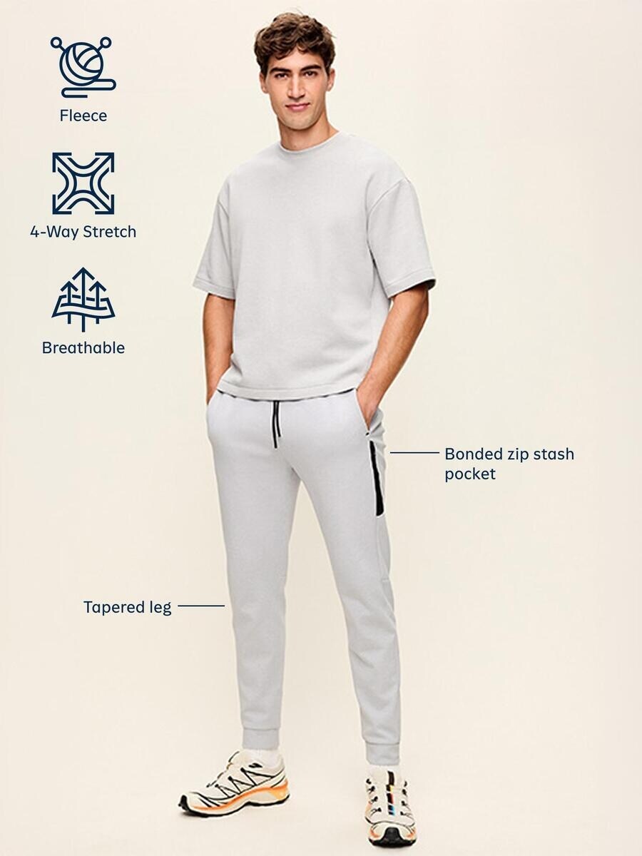 Мужские брюки Old Navy Dynamic Fleece 4.0 Joggers, цвет: Чёрный — фото 5