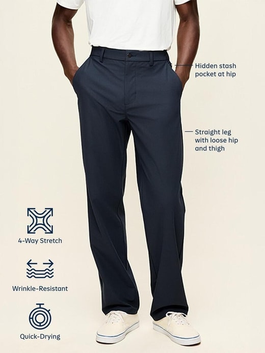 Loose Tech Hybrid Chino Pants | Old Navy