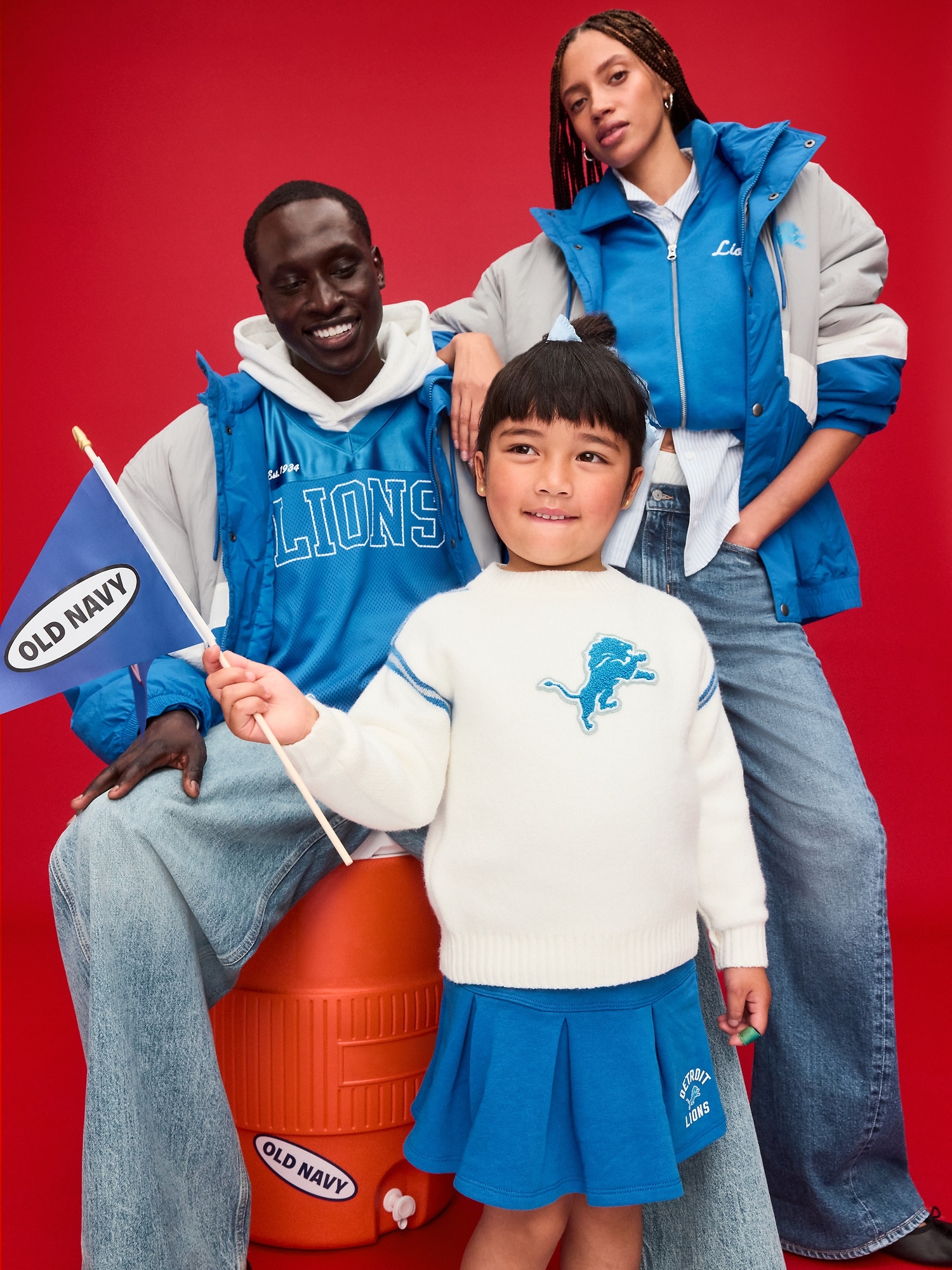 Detroit Lions Lifestyle Jersey T-Shirt for Kids