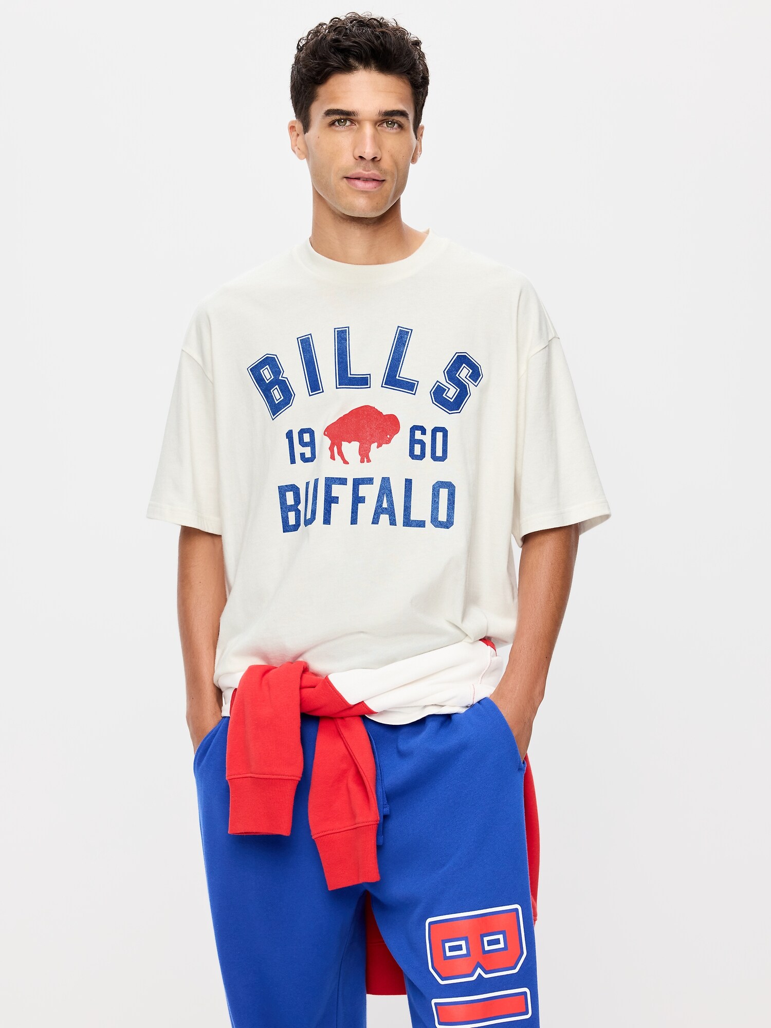Мужская футболка Old Navy Buffalo Bills Oversized Graphic T-Shirt for Men