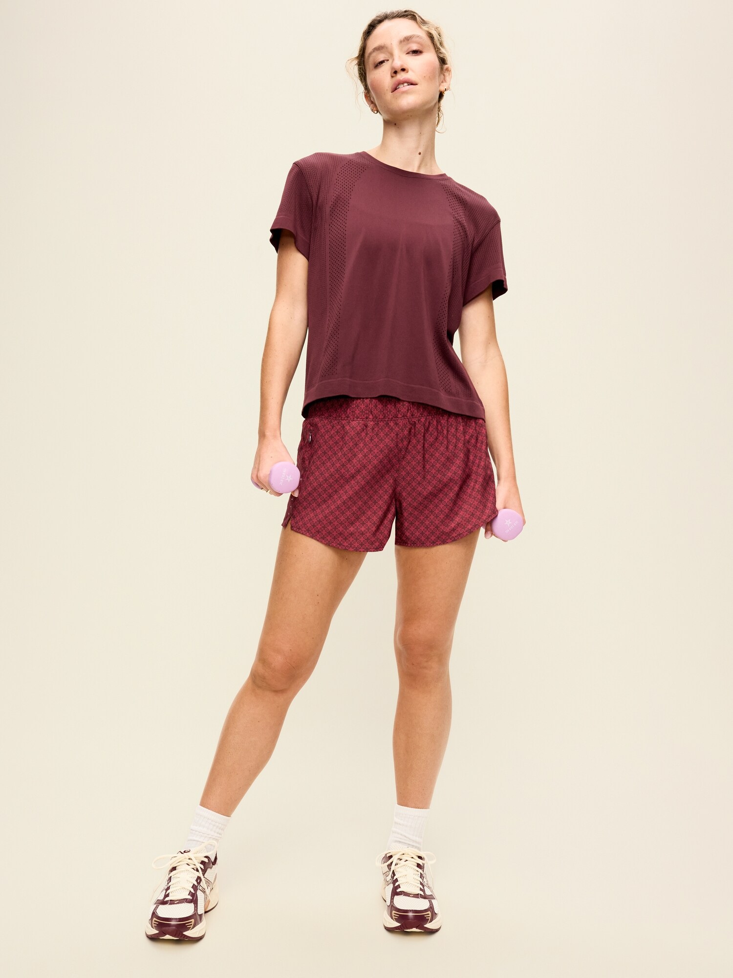 Женская футболка Old Navy Fluid Seamless Loose, цвет: Grand Canyon — фото 3