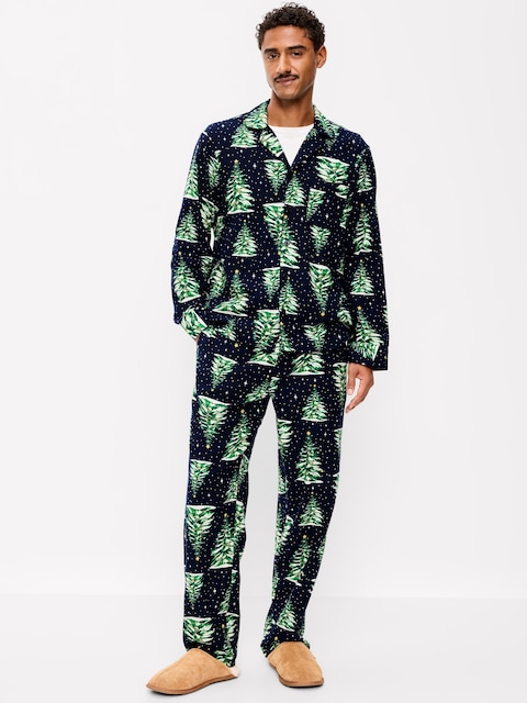 Flannel Pajama Pant Set for Men