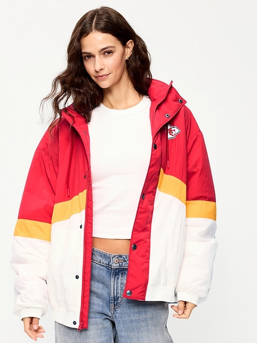 Kansas City Chiefs Oversized Jacket for Adults | Old Navy