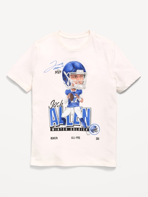 Buffalo Bills Josh Allen Gender-Neutral Graphic T-Shirt for Kids