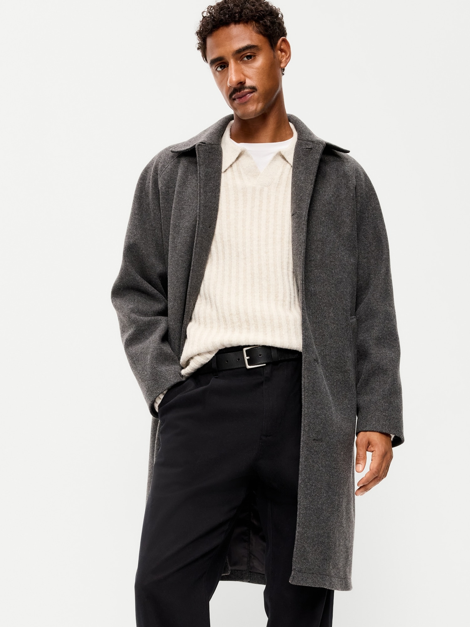 Relaxed Long Topcoat
