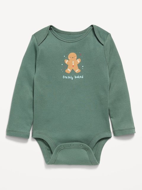Long-Sleeve Graphic Bodysuit for Baby