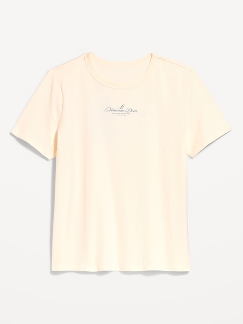 EveryWear Crew-Neck Graphic T-Shirt