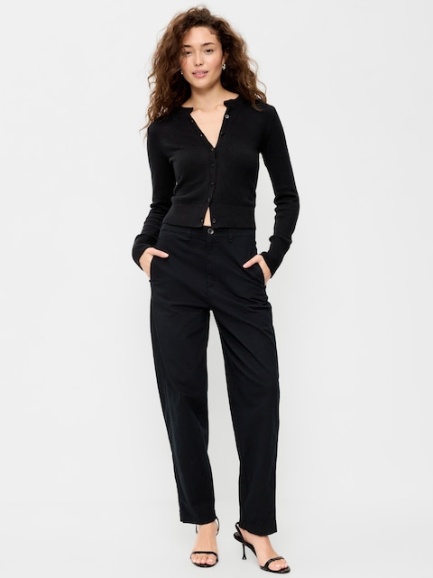 High-Waisted OGC Chino Tapered Straight Pants