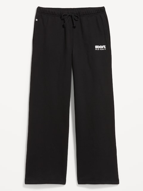 High-Waisted Baseline Fleece Wide-Leg Sweatpants