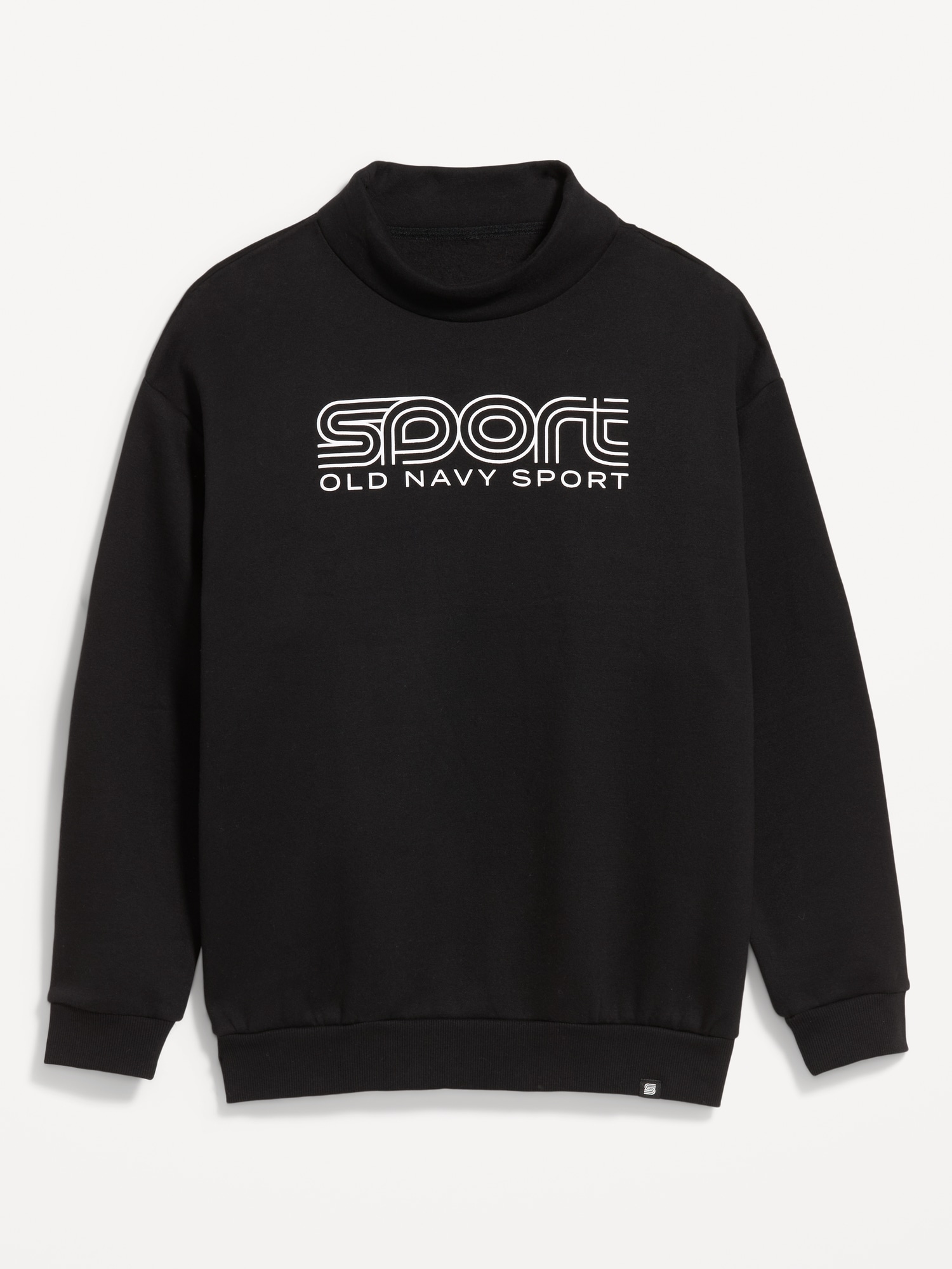 Baseline Fleece Mock-Neck Sweater