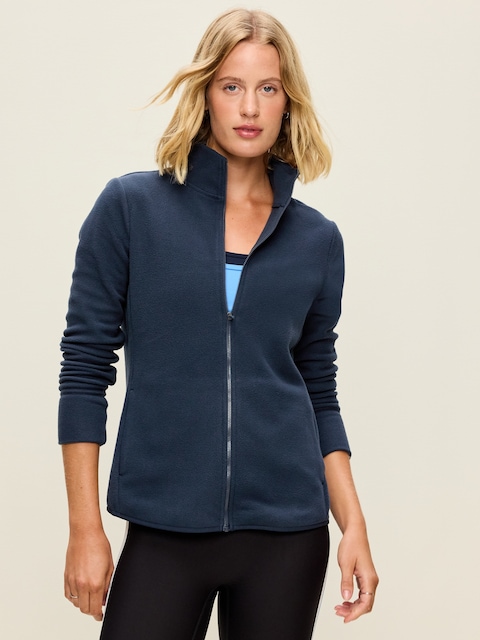 Fitted Performance Fleece Full-Zip Jacket