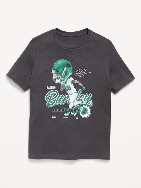 Philadelphia Eagles Saquon Barkley Gender-Neutral Graphic T-Shirt for Kids