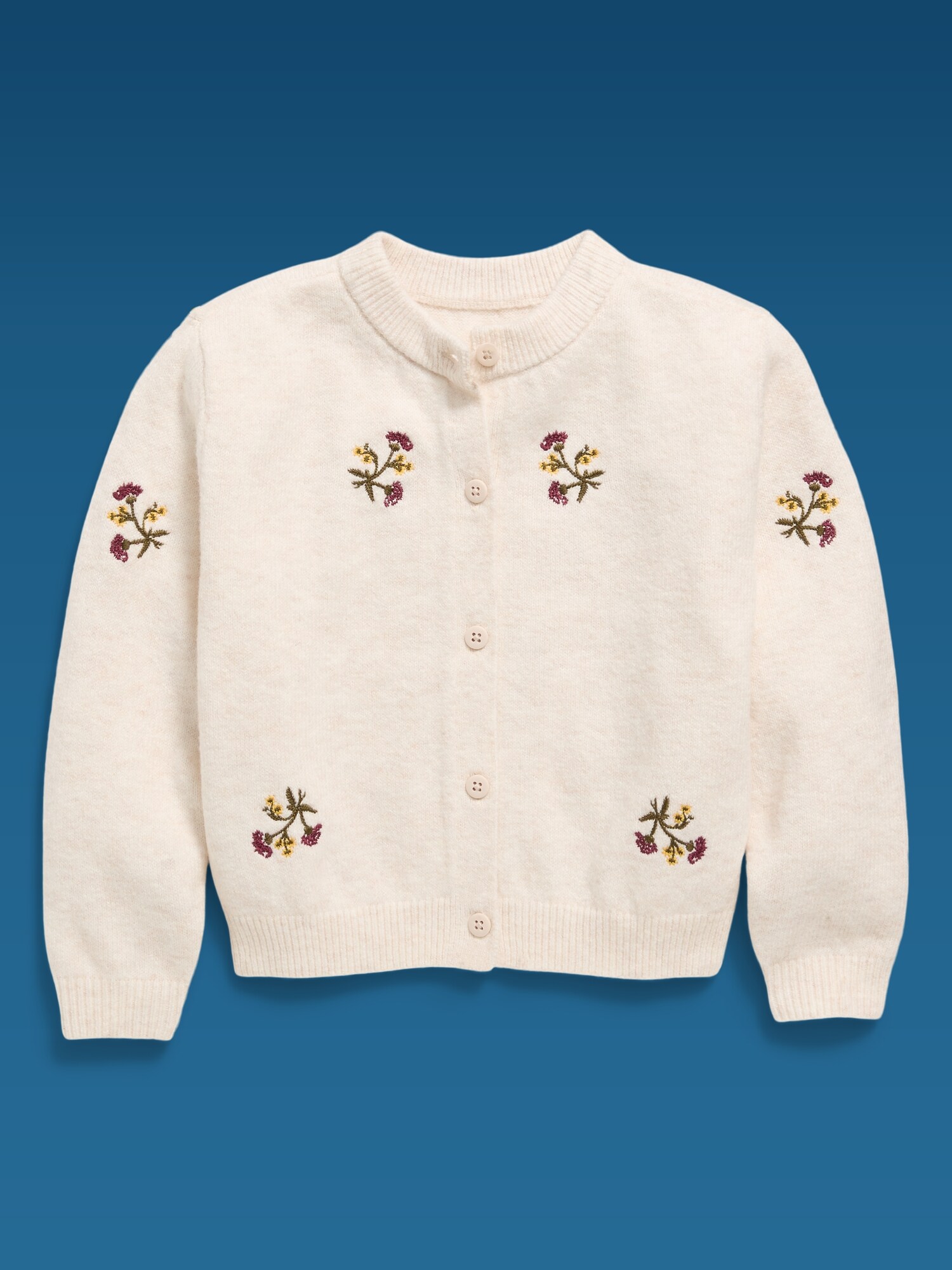Детский кардиган Old Navy x Altuzarra для девочек-малышей, цвет: Овсяный меланжевый — фото 2