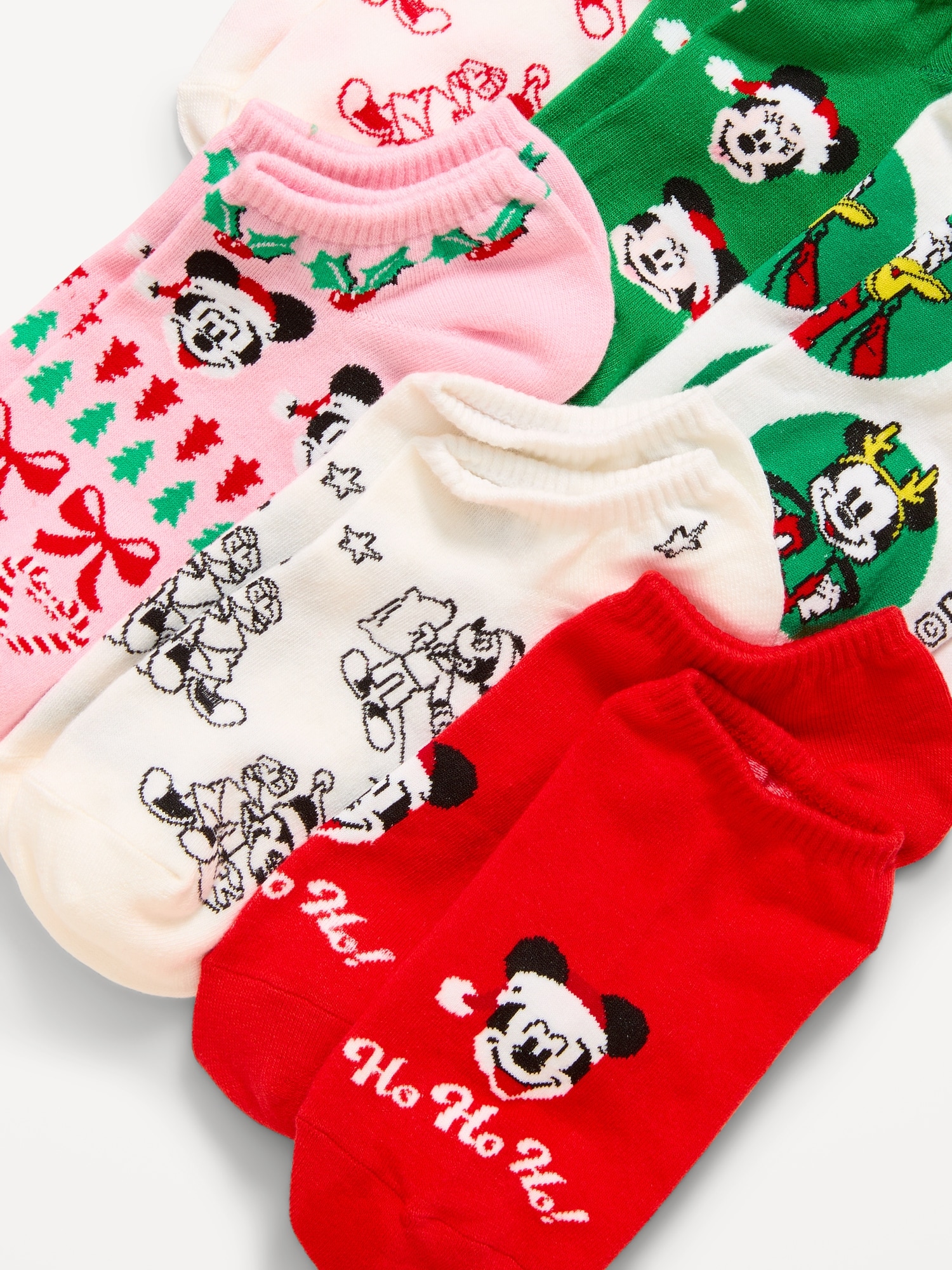 Disney© 6-Pack Novelty Ankle Socks for Women